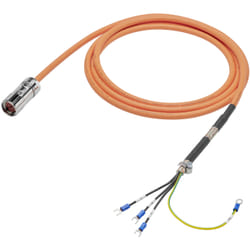 Siemens 6FX3002-5CL12-1AF0 cavo di alimentazione Arancione