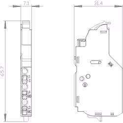 Siemens 3VA9988-0AB12 non classificato - Vista aggiuntiva 3