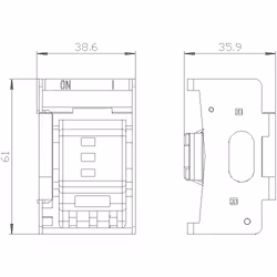 Siemens 3VA9388-0LB10 non classificato - Vista aggiuntiva 2