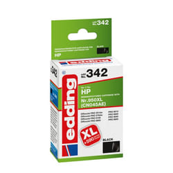Edding EDD-342 cartuccia d'inchiostro 1 pz Compatibile Nero