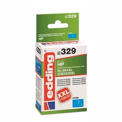 Edding EDD-329, Ciano, 12 ml, 1 pz, Confezione singola