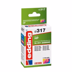 Edding EDD-317, Ciano, Magenta, Giallo, 18 ml, 1 pz, Confezione singola