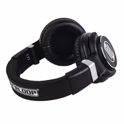 Reloop RHP-15 Cuffie Cablato A Padiglione Studio Nero - Vista aggiuntiva 5