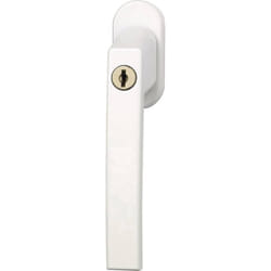 Abus - ABFS30215 Maniglia con serratura per finestra Bianco