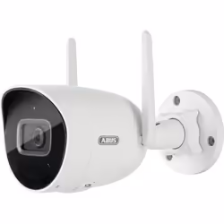 ABUS TVIP62562, Telecamera di sicurezza IP, Interno e esterno, Con cavo e senza cavo, 120 dB, Muro/Palo, Nero, Bianco