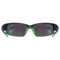 Uvex sportstyle 215 Occhiali multiuso Semi-montatura Nero, Verde - Vista aggiuntiva 4