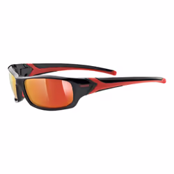 Uvex Sportstyle 211, Occhiali multiuso, Montatura piena, Nero, Rosso, Rosso, Rosso