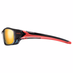 Uvex Sport­style 211 Occhiali multiuso Montatura piena Nero, Rosso