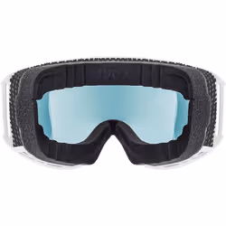 Uvex topic FM spheric occhialini per sport invernali Bianco Unisex Blu, Giallo Vetri sferici