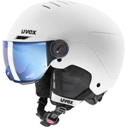 Uvex rocket jr visor Nero, Bianco