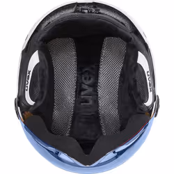 Uvex rocket jr visor Nero, Bianco - Vista aggiuntiva 6