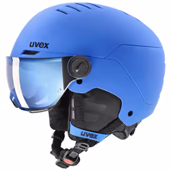 Uvex rocket jr visor, Costruzione a calotta rigida, Sistema di fissaggio IAS, Visiera del casco, Opaco