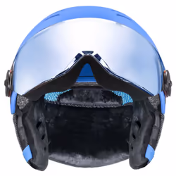 Uvex rocket jr visor Blu - Vista aggiuntiva 4