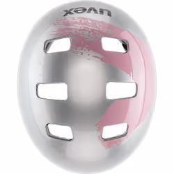 Uvex kid 3 Rosa, Argento