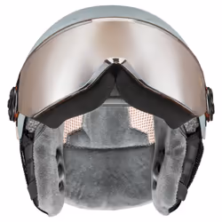 Uvex Rocket Jr. Visor Beige, Blu