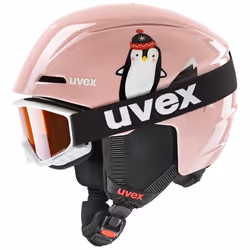 Uvex Viti Jr. Set, Rosa, Casco, Maschio, Bambino, Sci, Immagine