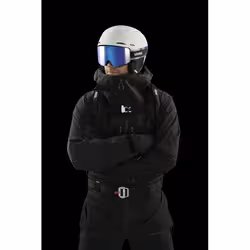 Uvex Skibrille provoqe FM occhialini per sport invernali Nero Uomo Blu Vetri sferici - Vista aggiuntiva 5
