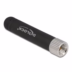DeLOCK ISM 433 MHz Antenna SMA maschio SMA -0,5 dBi omnidirezionale flessibile nera