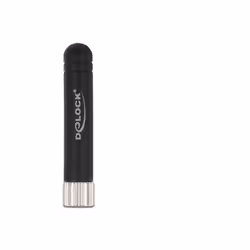 DeLOCK ISM 433 MHz Antenna SMA maschio SMA -0,5 dBi omnidirezionale flessibile nera