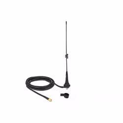 DeLOCK LPWAN 868 MHz Antenna con SMA maschio 4,5 dBi omnidirezionale fissata con cavo di collegamento RG-58 C/U 2,5 m all'esterno nero