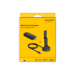 DeLOCK 12774 scheda di rete e adattatore WLAN 2402 Mbit/s - Vista aggiuntiva 4