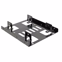 DeLOCK 18210, Metallo, Nero