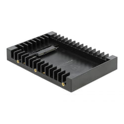DeLOCK Telaio d'installazione da 3.5″ per 2.5″ SATA Drive nero