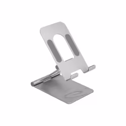 DeLOCK Supporto per smartphone regolabile in alluminio (122 g), Telefono cellulare/smartphone, Supporto passivo, Interno, All ...
