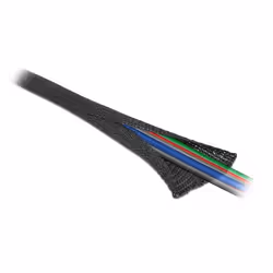 DeLOCK Manicotto intrecciato autochiudente 2 m x 13 mm nero