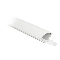 DeLOCK Passacavi angolare 56 x 32 mm - lunghezza 1 m bianco