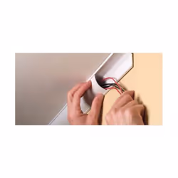 DeLOCK Passacavi angolare 56 x 32 mm - lunghezza 1 m bianco - Vista aggiuntiva 3