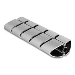 DeLOCK Elemento di montaggio per canalina 75 x 45 mm 5 pezzi argento