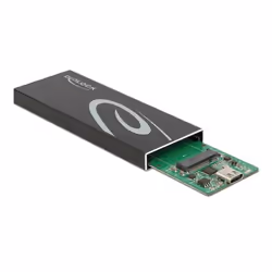 DeLOCK Custodia esterna per SSD PCIe NVME M.2 con USB Type-C femmina