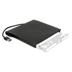 DeLOCK 42603 box per lettore ottico 13,3 cm (5.25") SATA III Nero