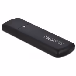 DeLOCK 42615 contenitore di unità di archiviazione Box esterno SSD Nero M.2