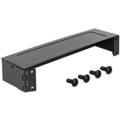 DeLOCK 43303 rack 1U Da parete Nero