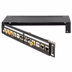 DeLOCK 43303 rack 1U Da parete Nero