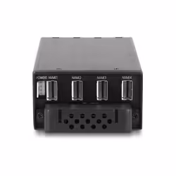 DeLOCK Bay rack mobile sottile per 4 x M.2 NVMe SSD con connettore Slim SAS SFF-8654 - Vista aggiuntiva 4