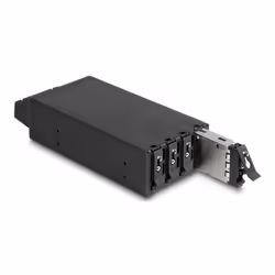 DeLOCK Bay rack mobile sottile per 4 x M.2 NVMe SSD con connettore Slim SAS SFF-8654 - Vista aggiuntiva 5