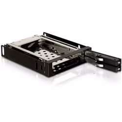 DeLOCK 3.5" Mobile Rack, Nero