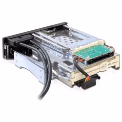 DeLOCK 47209 pannello drive bay 13,3 cm (5.25") condotto I/O Nero - Vista aggiuntiva 4