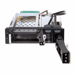 DeLOCK 47209 pannello drive bay 13,3 cm (5.25") condotto I/O Nero - Vista aggiuntiva 5
