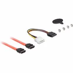 DeLOCK 47209 pannello drive bay 13,3 cm (5.25") condotto I/O Nero - Vista aggiuntiva 7