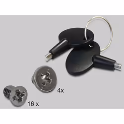 DeLOCK 47220 pannello drive bay Nero - Vista aggiuntiva 7