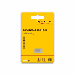 DeLOCK Chiavetta USB 5 Gbps da 64 GB - Alloggiamento in metallo