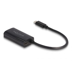 DeLOCK Adattatore USB Type-C per Gigabit LAN con porta di alimentazione 100 watt
