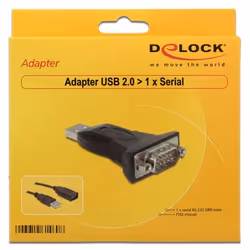 DeLOCK USB2.0 to serial Adapter DB9 - Vista aggiuntiva 4