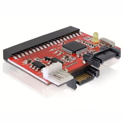DeLOCK Converter IDE >SATA / SATA>IDE, IDE, Nero, Cablato