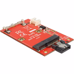 DeLOCK 62511, SATA, mSATA, 6 Gbit/s, 76 mm, 42 mm, 7 mm