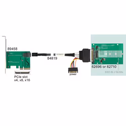 DeLOCK 62696 scheda di interfaccia e adattatore Interno M.2